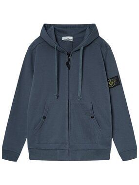 Stone Island Blue Hoodie
